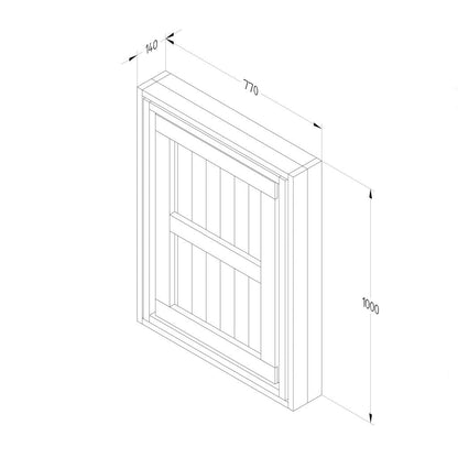Fold Down Wall Garden Bar