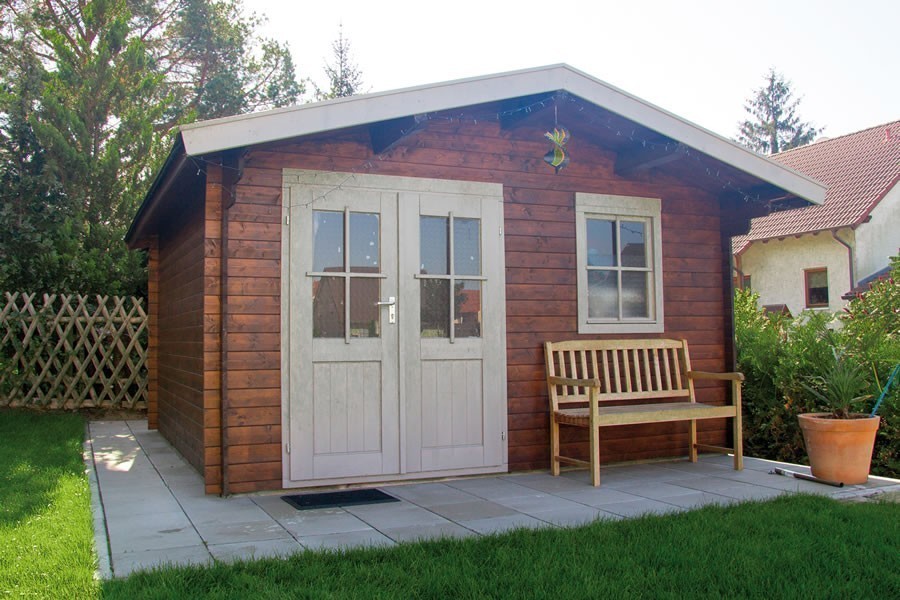 Zuluna Basic Apex Roof Cabin - 33mm 3.9x3.9m