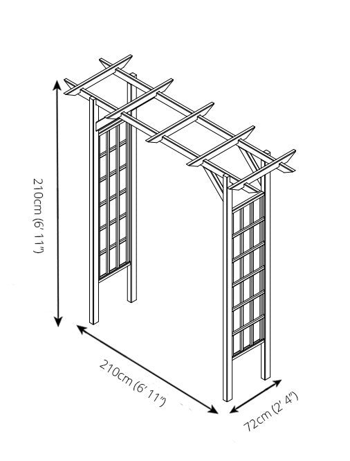 Mercia Flat Top Arch