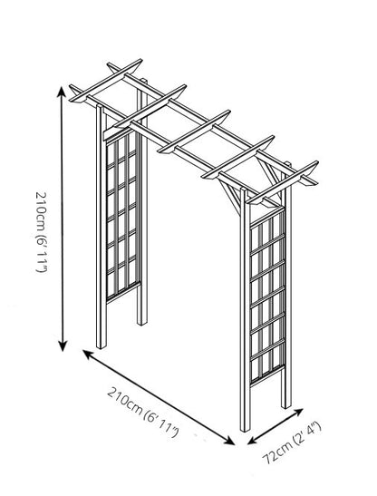 Mercia Flat Top Arch