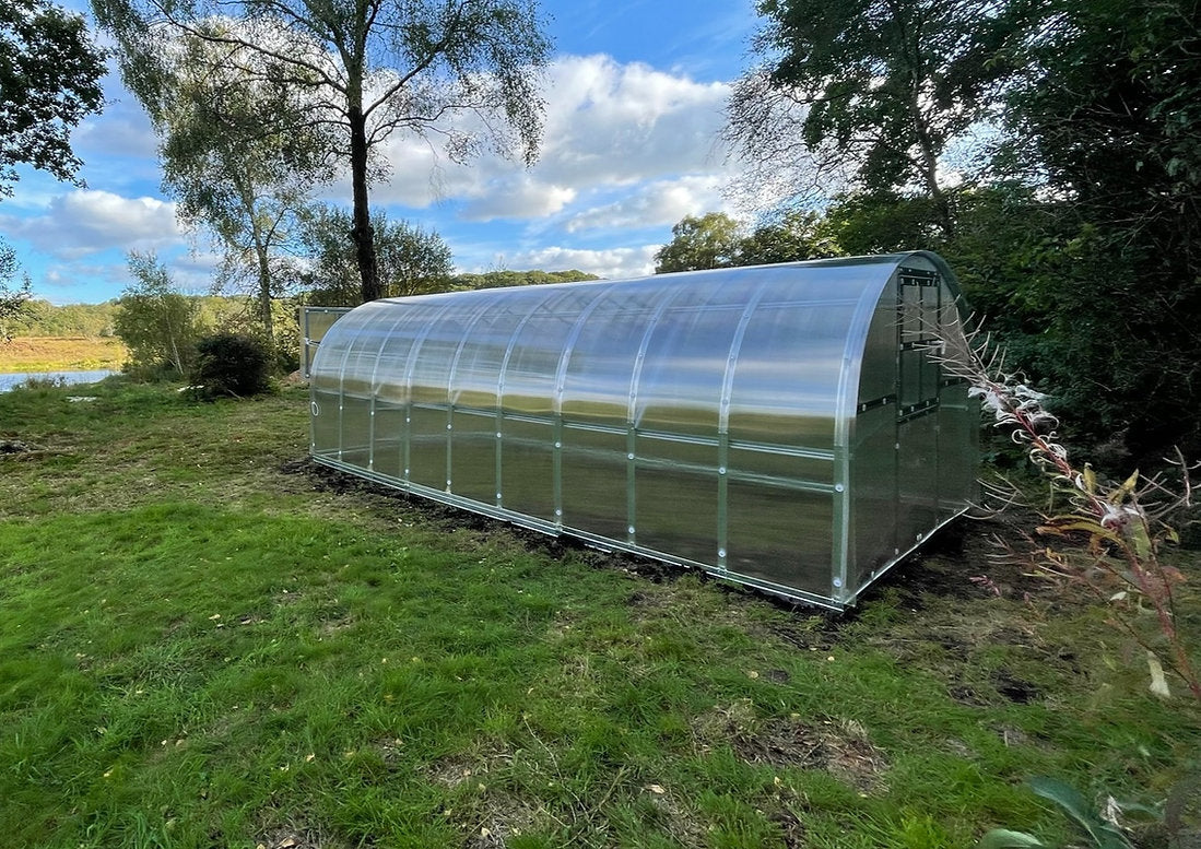 Classic Polycarbonate Greenhouse | Storm-Resistant Steel Frame ...