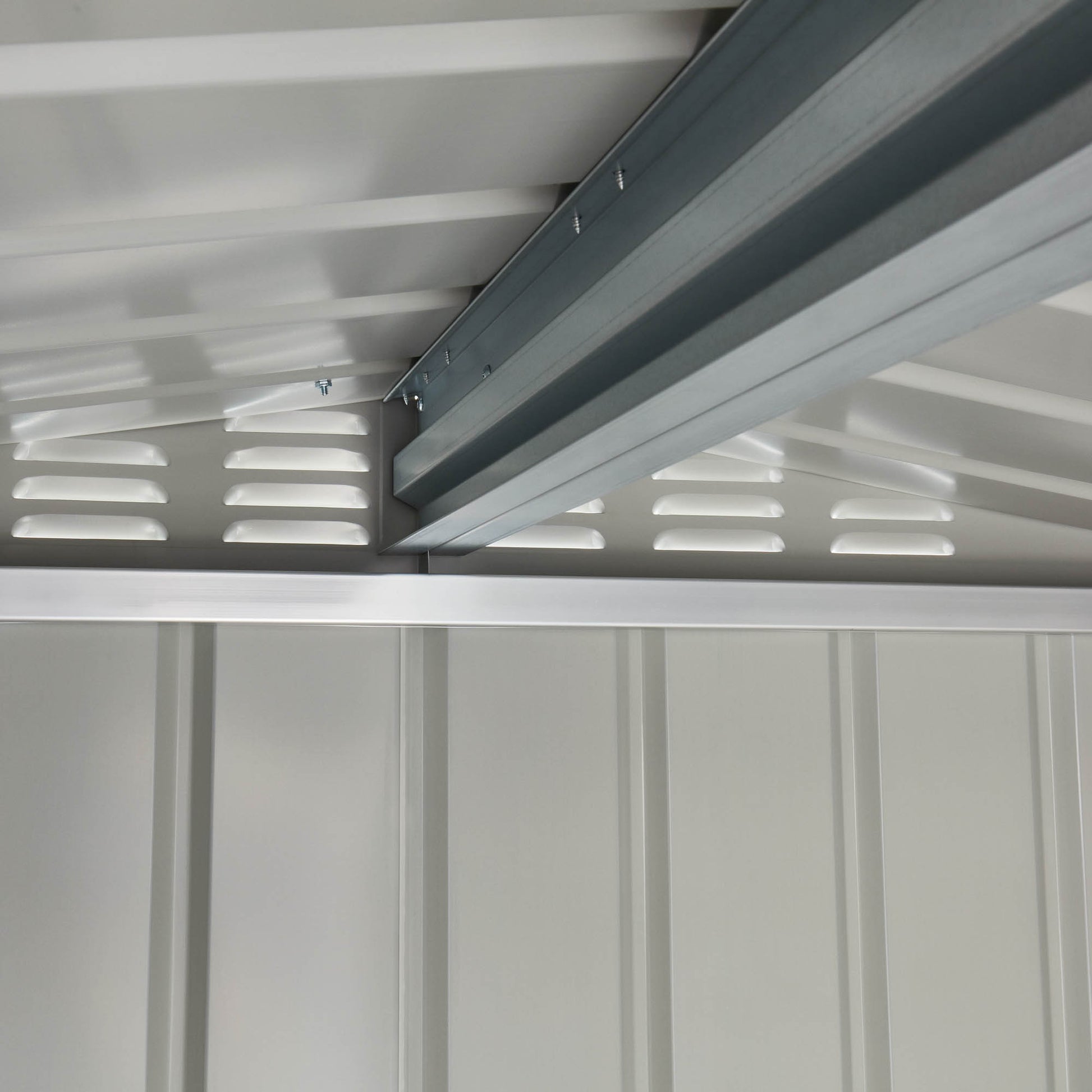 6x3 Globel Apex Metal Shed