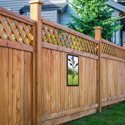 Olive Branch, SunCatcher Garden Mirror Rectangular Design