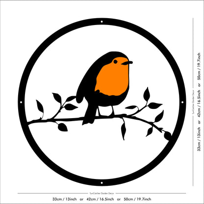 SunCatcher Garden Mirror Round Robin Range of Sizes