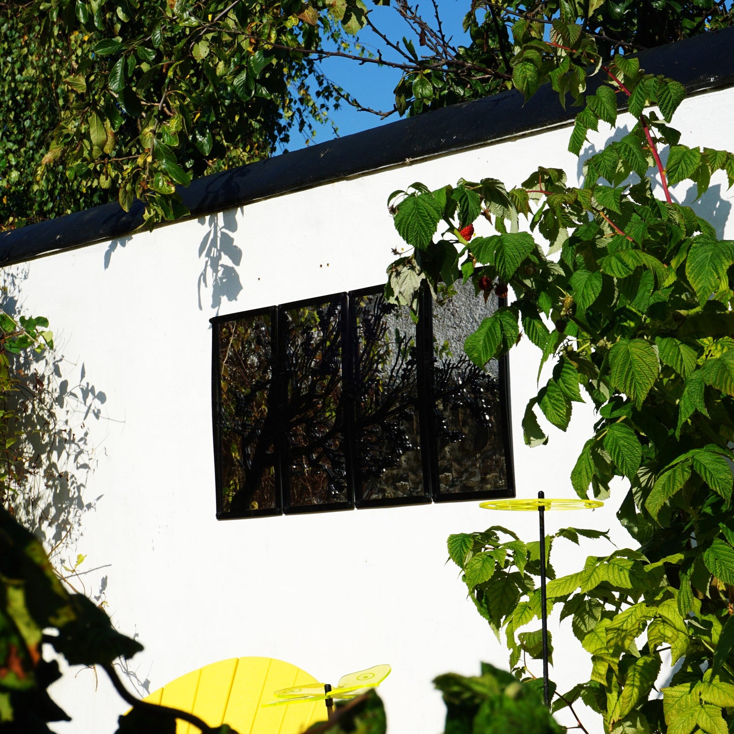 SunCatcher Garden Mirror Set of Four Panels Tree