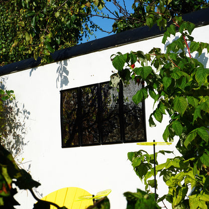 SunCatcher Garden Mirror Set of Four Panels Tree