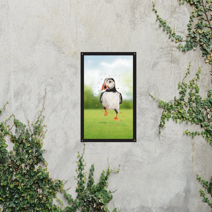 SunCatcher Garden Mirror Walking Puffin by Bree Merryn
