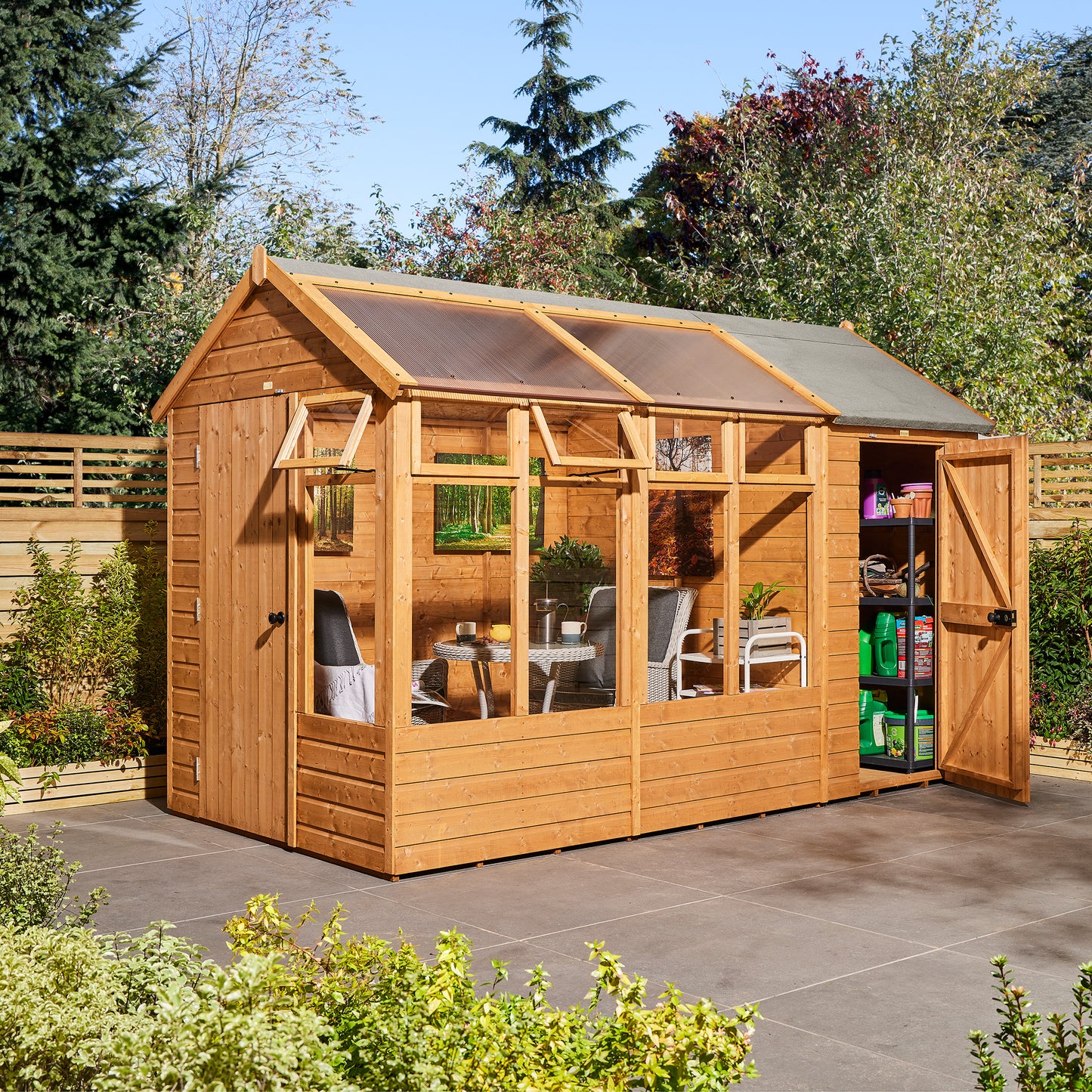 Rowlinson 12x6 Growhouse With Store