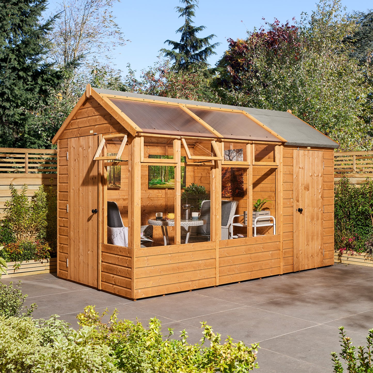 Rowlinson 12x6 Growhouse With Store