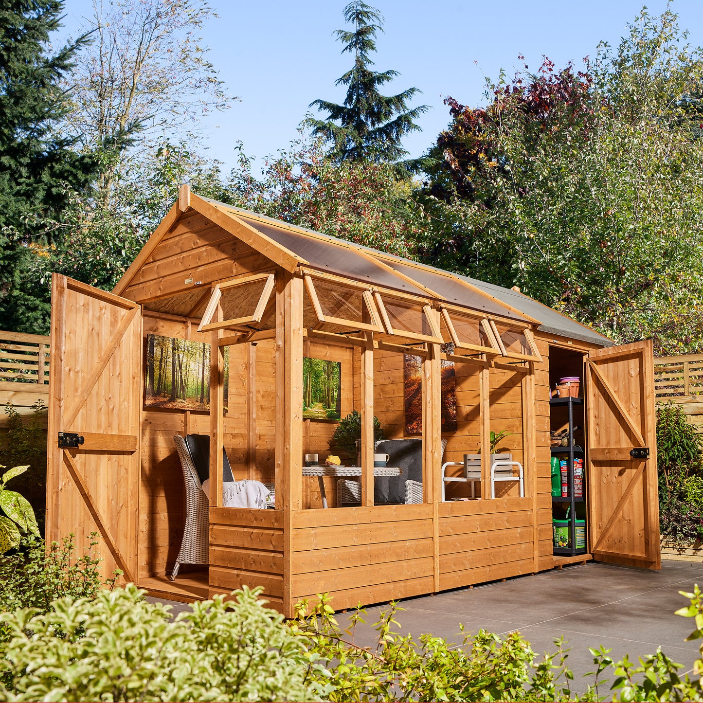 Rowlinson 12x6 Growhouse With Store