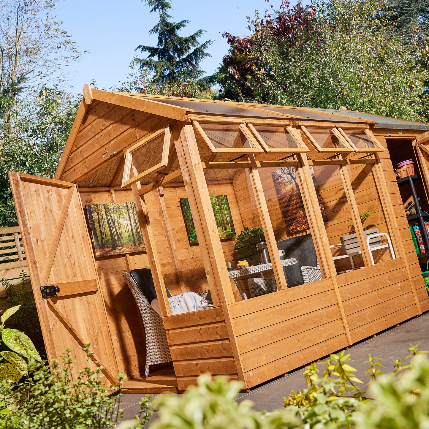 Rowlinson 12x6 Growhouse With Store