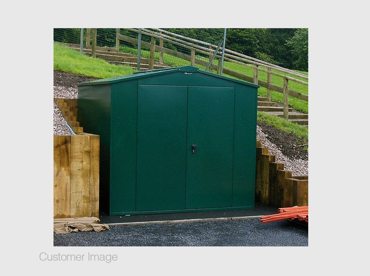 ASGARD Gladiator 7'x7' Metal Shed