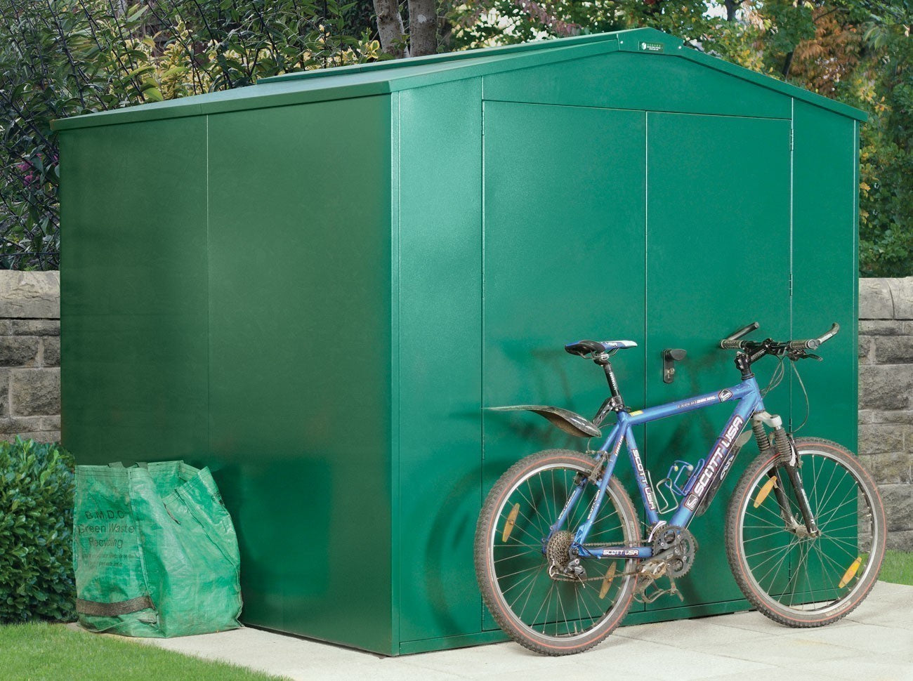 ASGARD Gladiator Plus 1 Metal Storage Shed 7'X11'