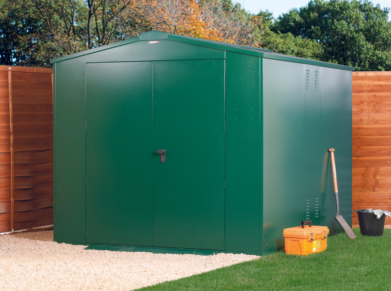 ASGARD The Gladiator Metal Motorbike Garage 7'4"x8'11"