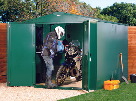 ASGARD The Gladiator Metal Motorbike Garage 7'4"x8'11"