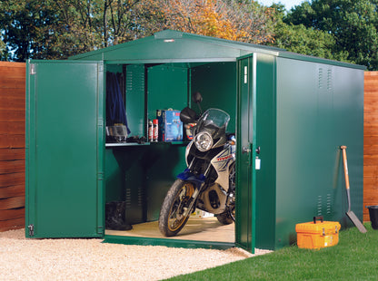 ASGARD The Gladiator Metal Motorbike Garage 7'4"x8'11"