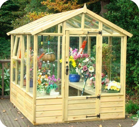 Metro Timber Greenhouse 6'6x9'