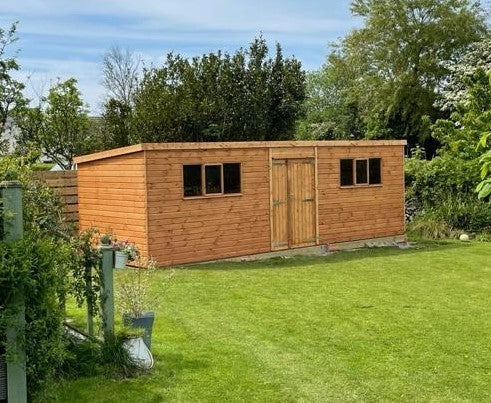 Heavy Duty Shed 16'x10'with Pent or Apex Roof