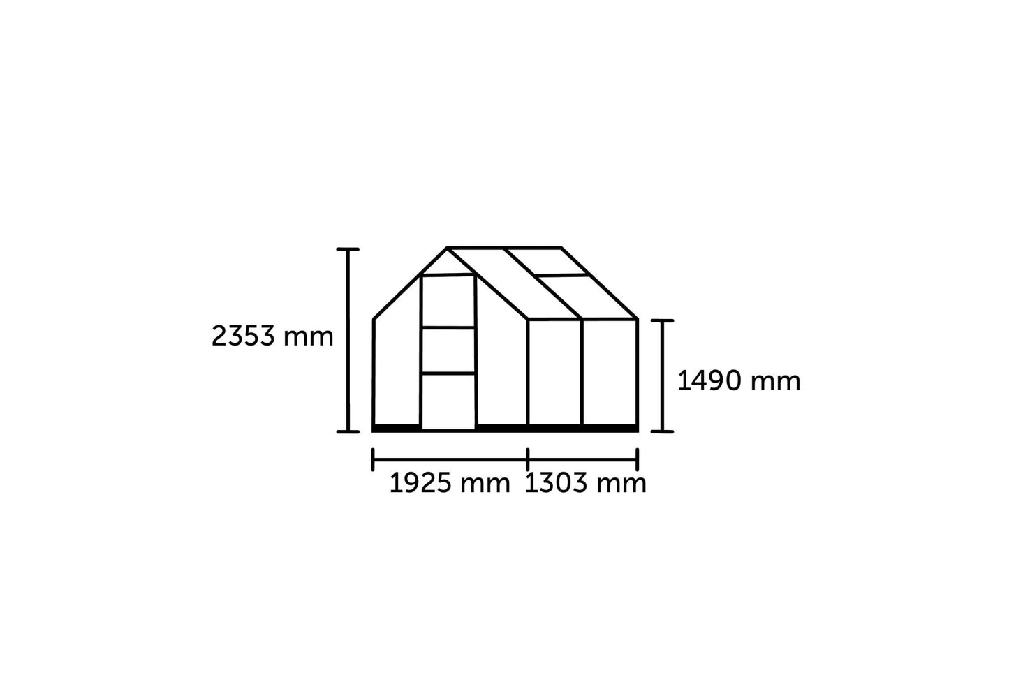 Halls Icon 6 Greenhouse