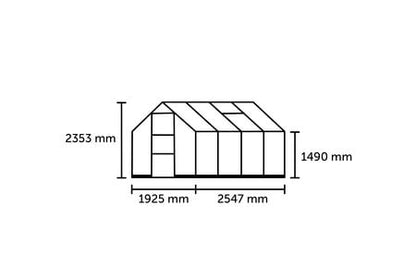 Halls Icon 6 Greenhouse