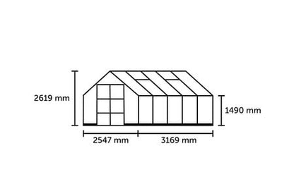 Halls Icon 8 Greenhouse