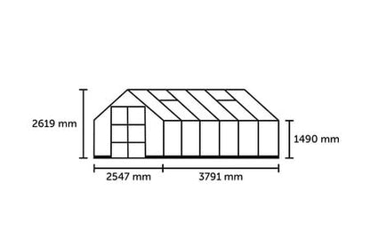 Halls Icon 8 Greenhouse