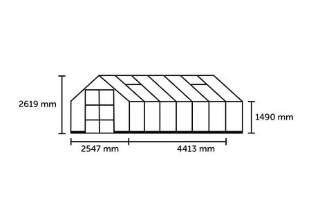 Halls Icon 8 Greenhouse