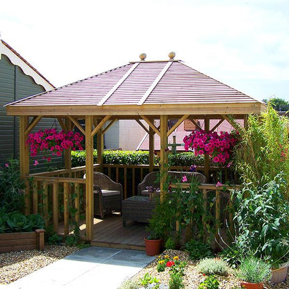 Hanbury Hipped Gazebo 12'x6'