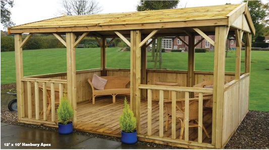 Hanbury Apex Gazebo 12'x8'