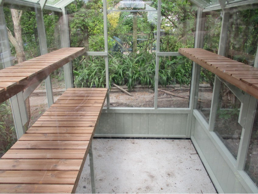 Robin Timber Greenhouse 5'8 x 6'4"