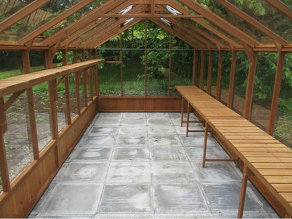 Raven Wooden Greenhouse 8'9x8'4