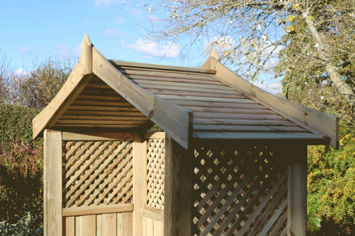 Dorset Arbour with Storage Box