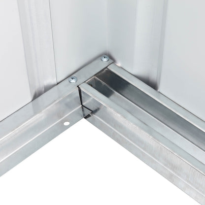 6x3 Globel Apex Metal Shed