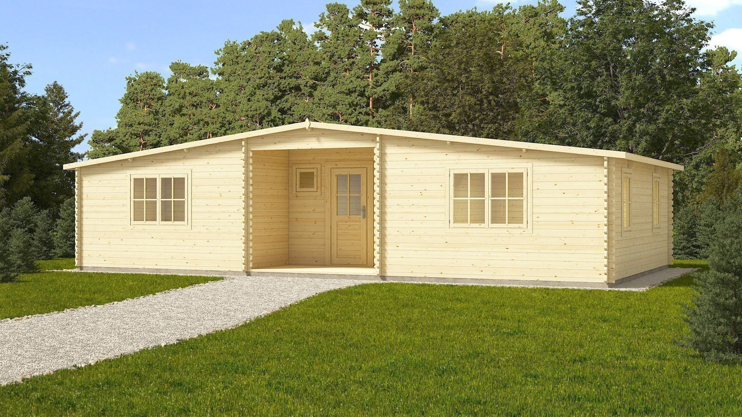 Kristi Log Cabin 11mx6m - 44mm