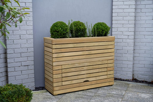 Linear Planter - Tall with Storage