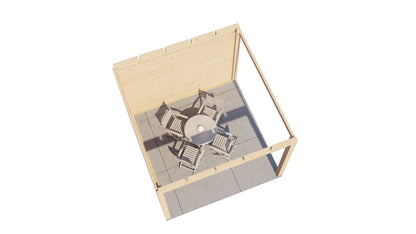 Lugarde Select Gazebo Trowbridge 300x300cm 28mm