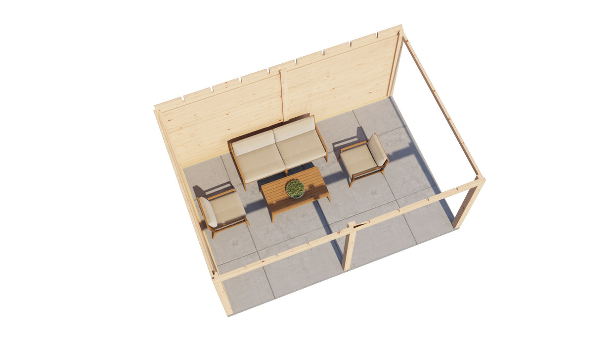 Lugarde Select Gazebo Christchurch 488x350cm 28mm