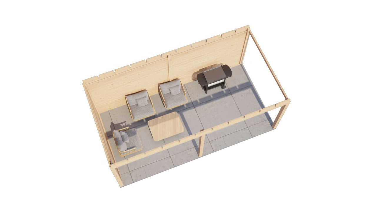 Lugarde Select Gazebo Grimsby 588x300cm 28mm