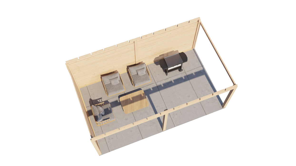 Lugarde Select Gazebo Reading 588x350cm 28mm