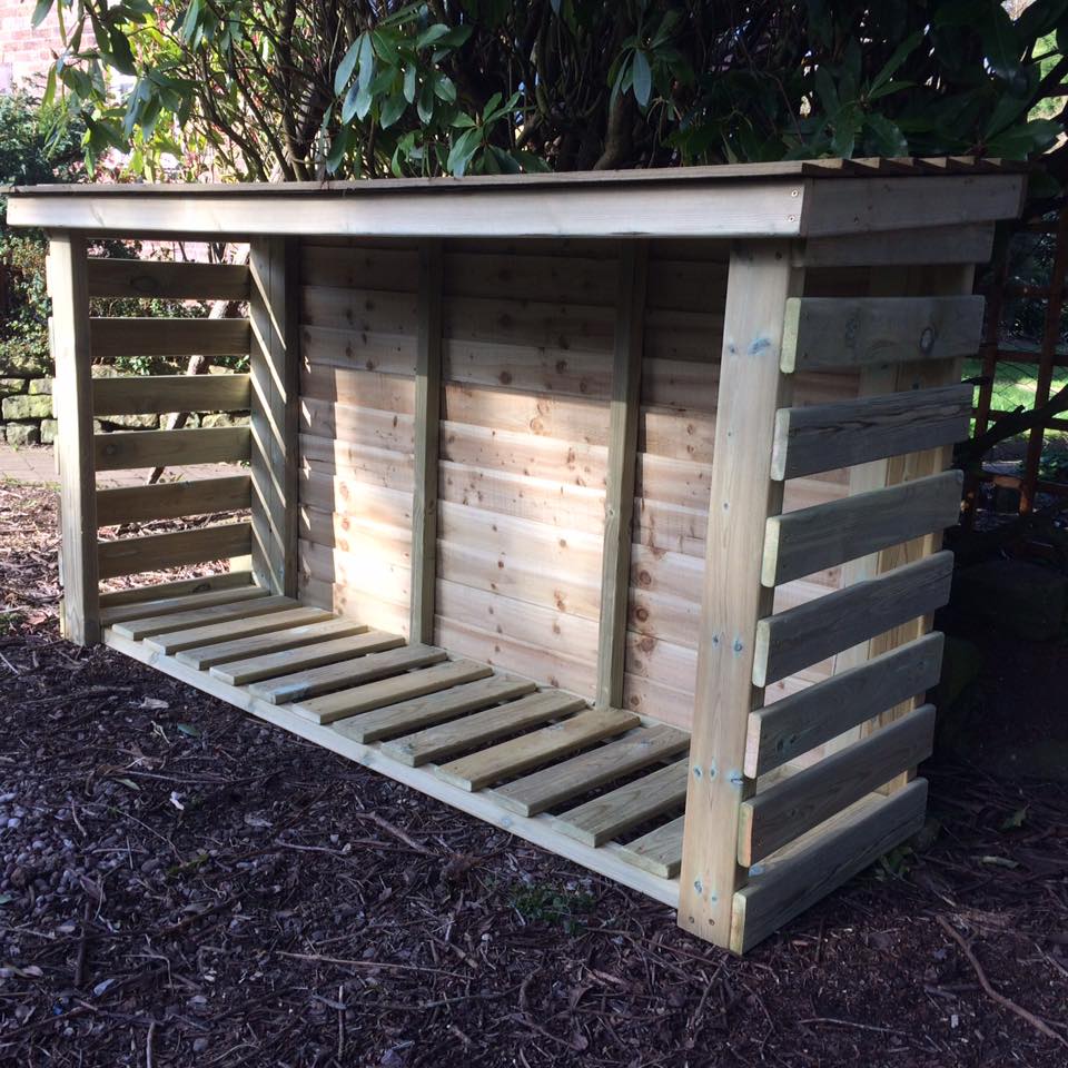 Heavy Duty Log Store 6' x 4'