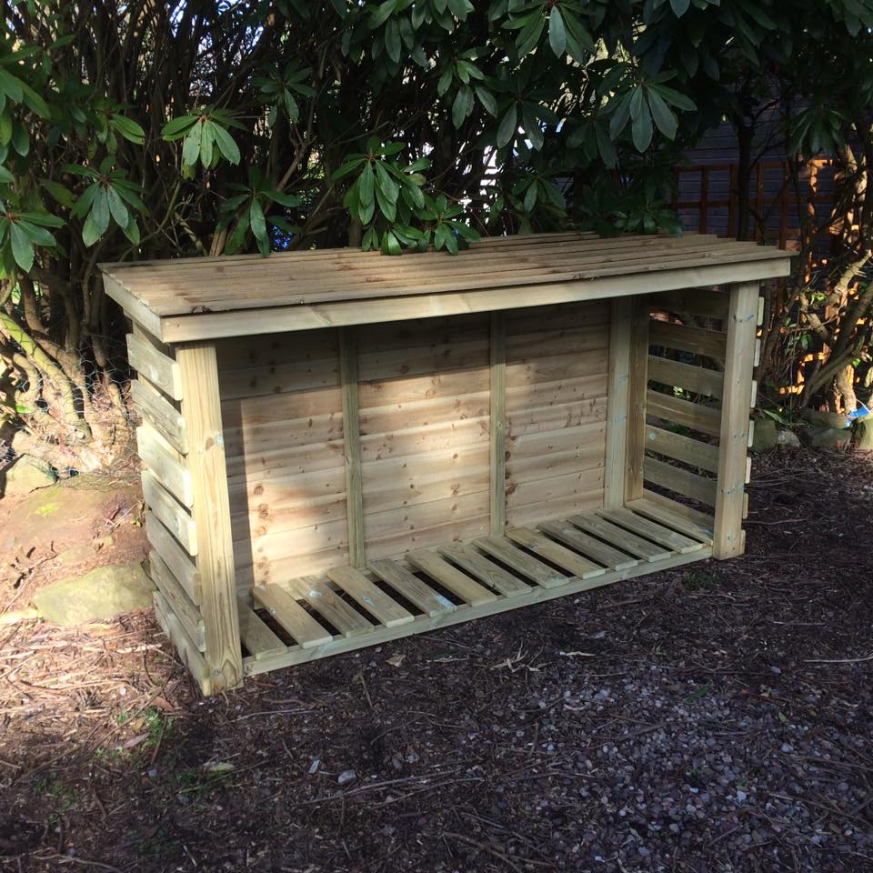 Heavy Duty Log Store 6' x 4'