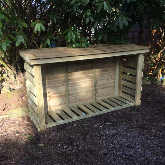 Heavy Duty Log Store 6' x 4'