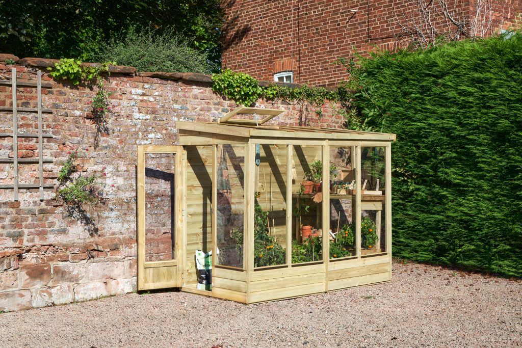 Forest 8x4 Wallscape Lean-to Greenhouse