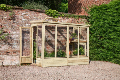 Forest 8x4 Wallscape Lean-to Greenhouse