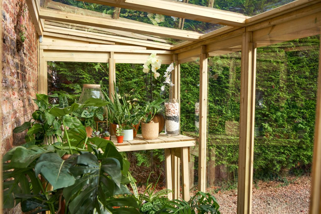 Forest 8x4 Wallscape Lean-to Greenhouse