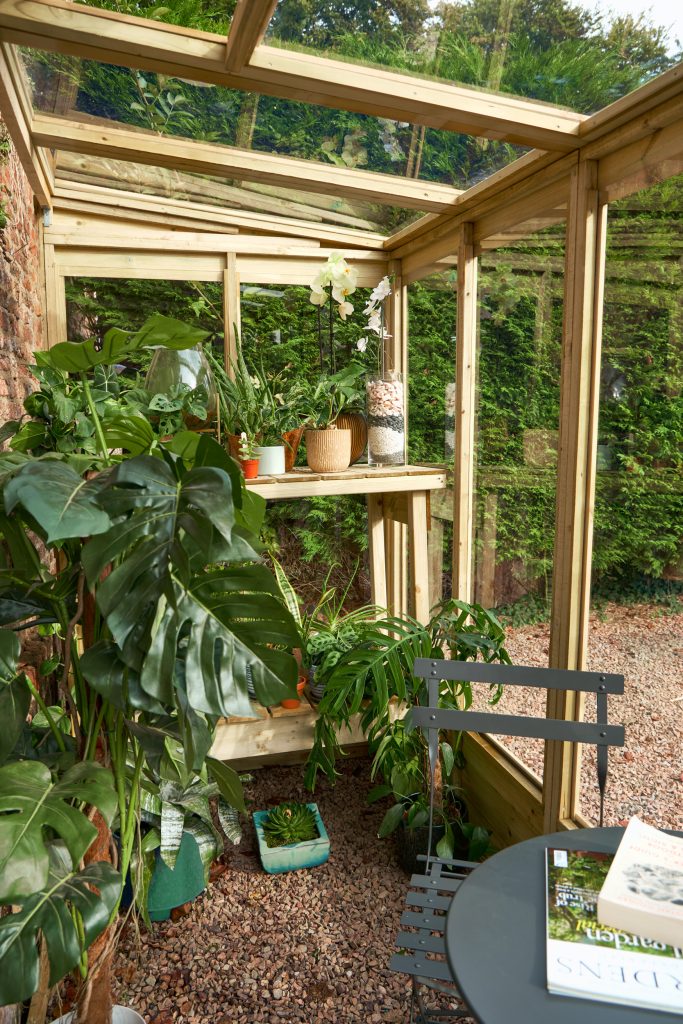 Forest 8x4 Wallscape Lean-to Greenhouse