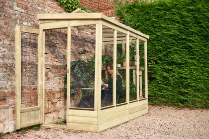 Forest 8x4 Wallscape Lean-to Greenhouse