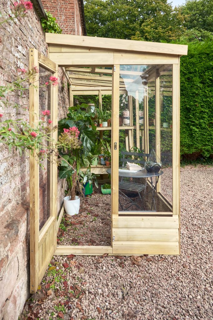 Forest 8x4 Wallscape Lean-to Greenhouse