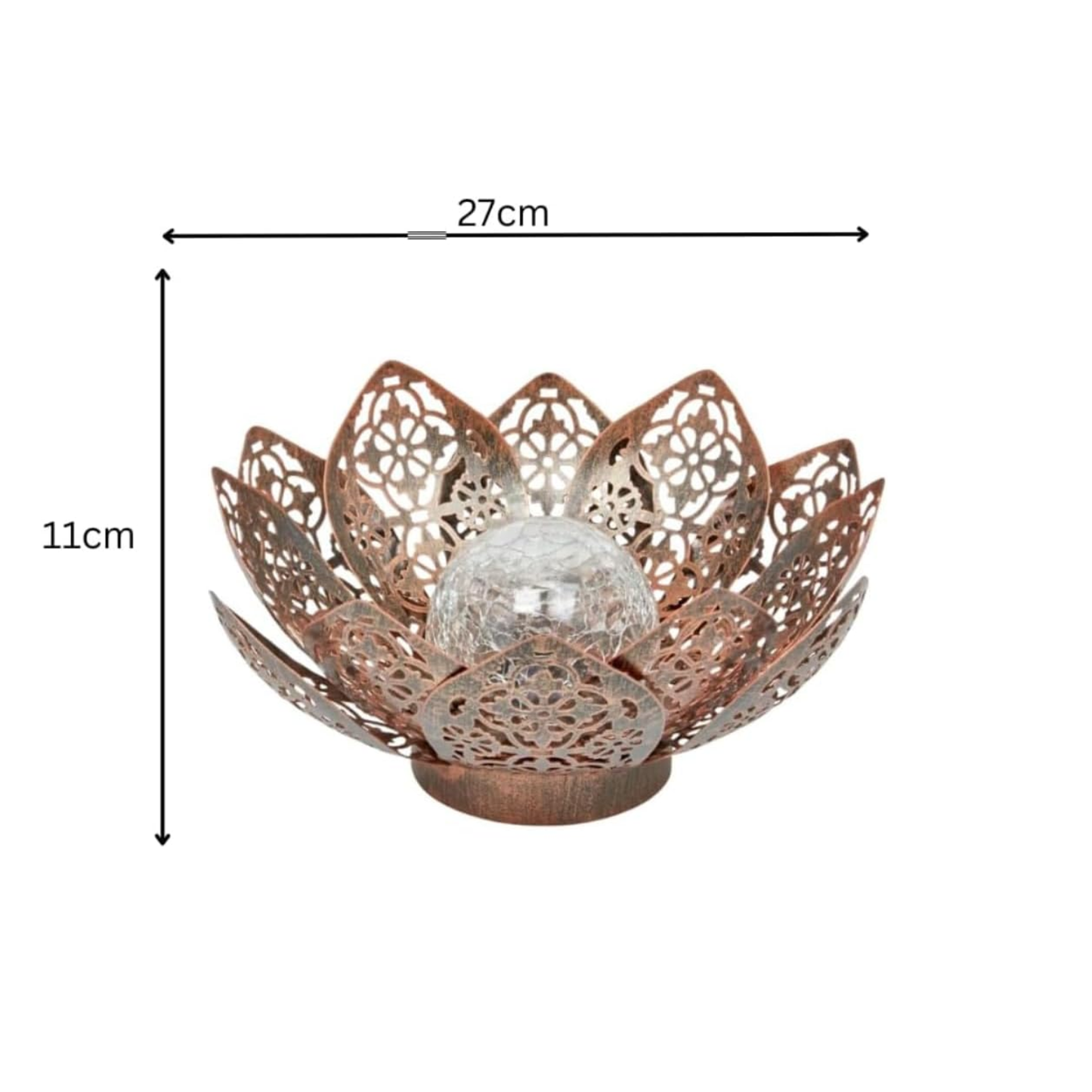 Solar Damasque Lantern Outdoor Light