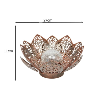 Solar Damasque Lantern Outdoor Light